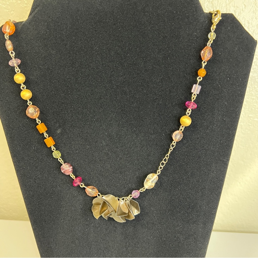 Elegant Multicolor Beaded Necklace